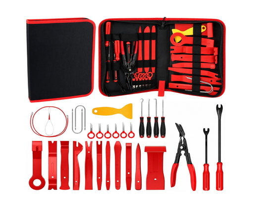 Kit pentru indepartarea tapiteriei, 41 bucati, Lean 30867