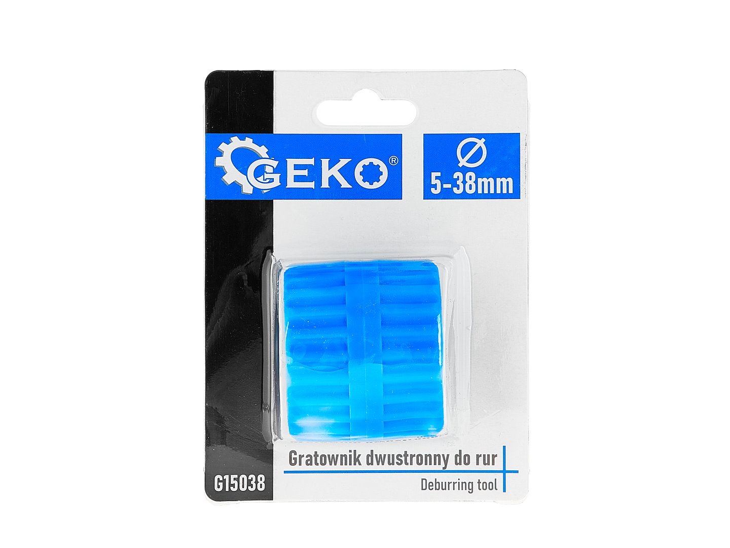 Debavurator pentru tevi cu capat dublu, 5-38 mm, Geko G15038