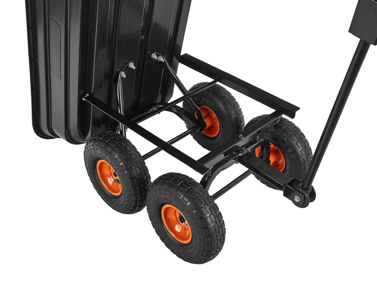 Carucior de transport pentru gradina, 75 l, Geko G71126