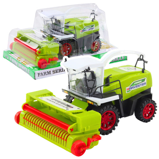 Combina agricola de jucarie, 25 x 17.5 x 13 cm, verde, Lean 24798