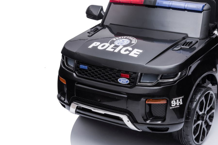 Masinuta electrica de politie cu telecomanda 98 x 52 x 42 cm, Lean 9345
