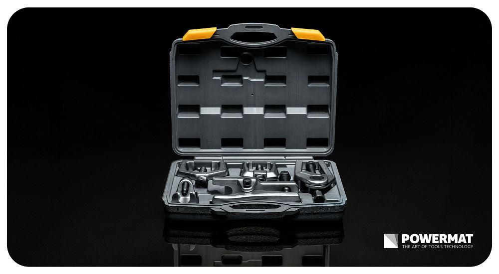 Trusa prese extractoare pivoti, rotule, capete de bara PM-SKD-5T, PowermaT PM1525