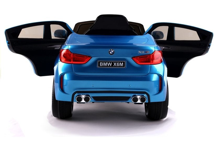 Masina electrica BMW X6, albastru, Lean 3287