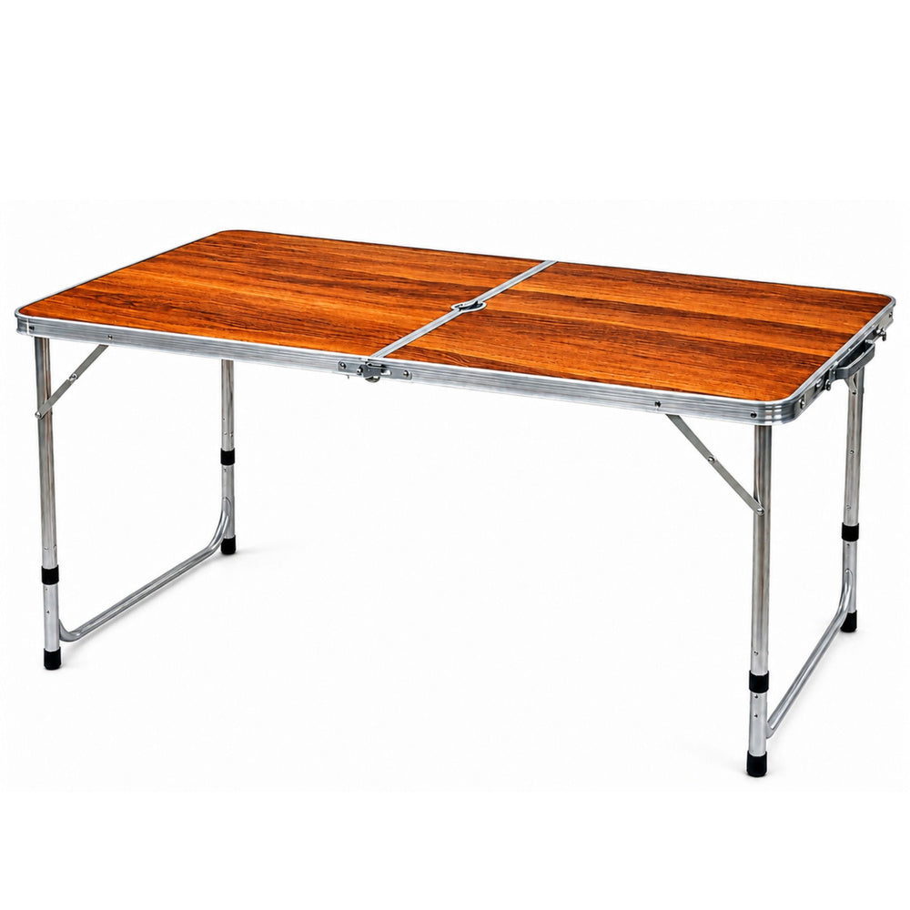 Masa pliabila pentru camping, 120 x 60 x 55-70 cm, Lean 32360