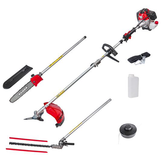 Motocoasa pe benzina cu tija detasabila 4 in 1 RD-GBC25 2.2 kW, Raider 075016