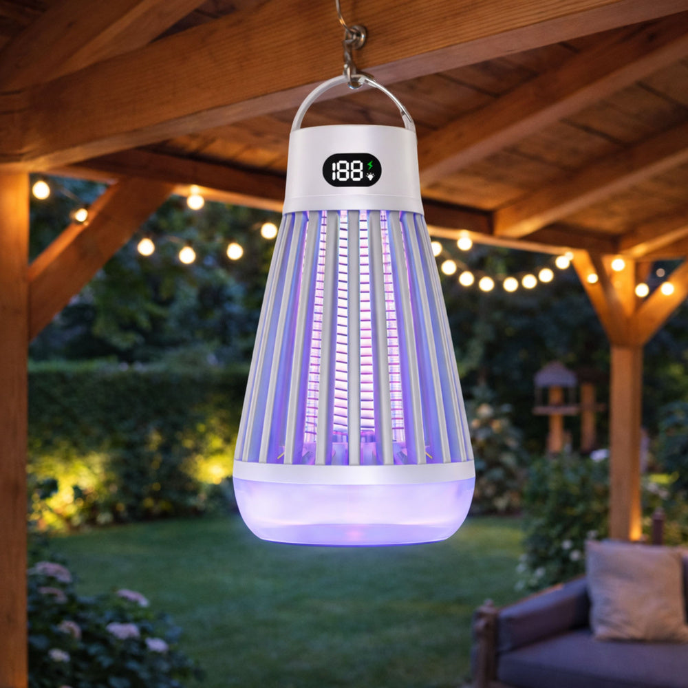 Lampa electrica UV anti-tantari, alb, Lean 28882