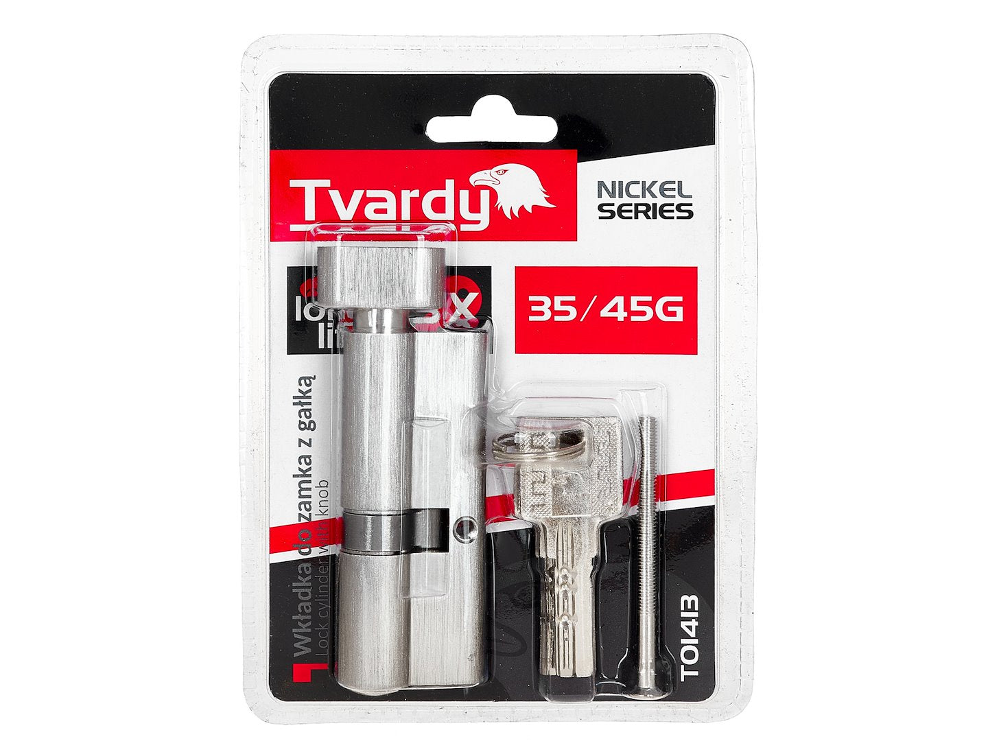 Butuc aluminiu Nickel, 35/45g, Tvardy T01413