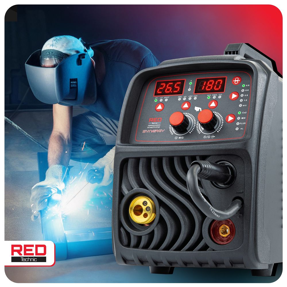 Aparat de sudura tip invertor MIGMAT, Red Technic RTMSTF0152