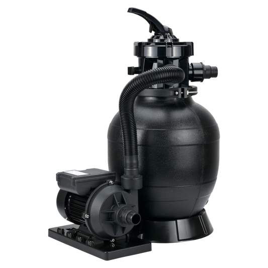 Pompa filtrare nisip pentru piscina Swimbox 2502, 0,25 kW, rezervor de filtrare 20 l, Ibo Dambat IB260862