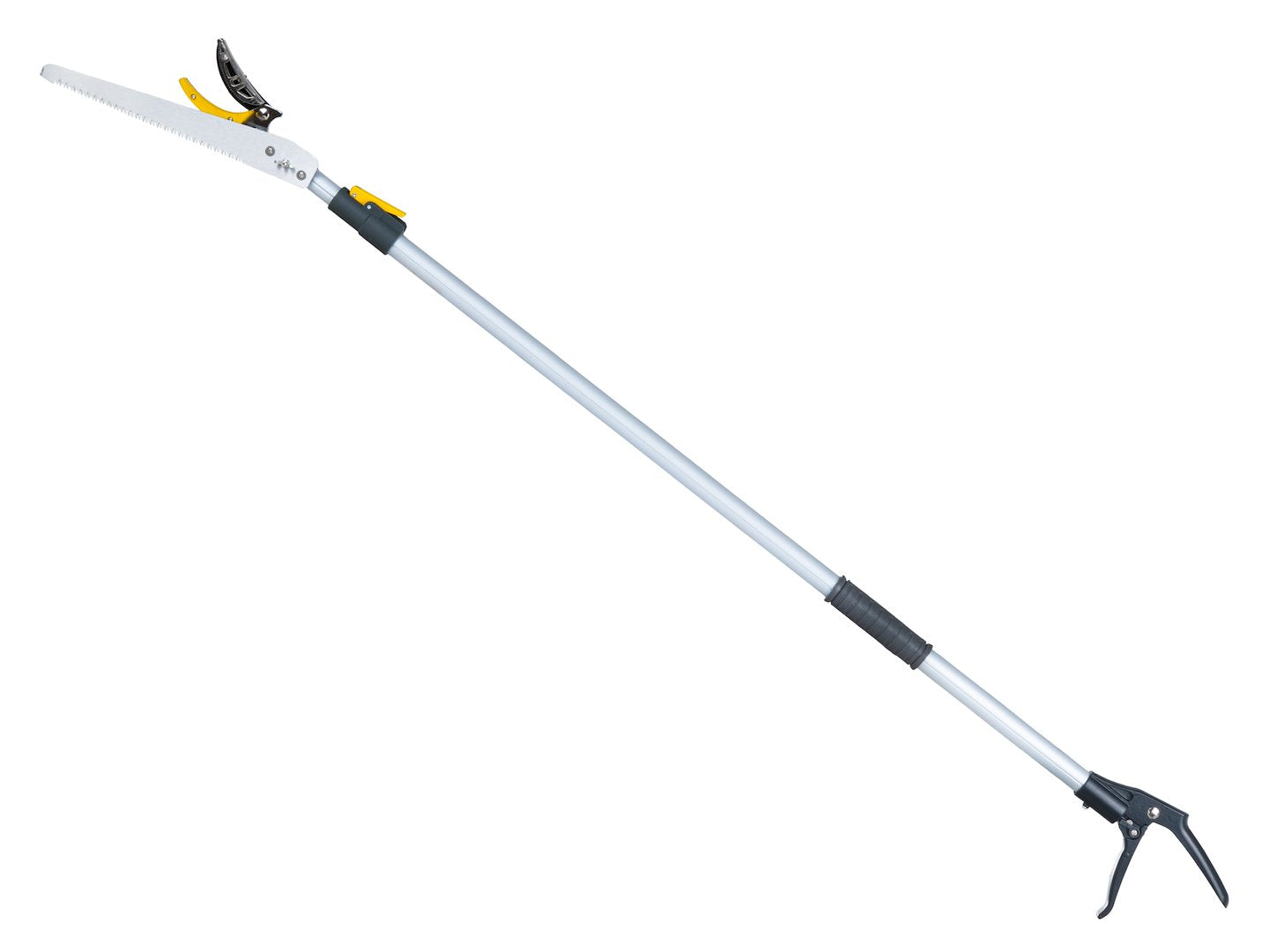 Fierastrau telescopic 2 in 1 pentru crengi, 1,37-2,2 m, Geko G72098