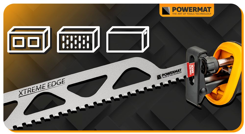 Lama pentru fierastrau sabie PM-BDP-455T, 455 x 50 mm, Powermat PM1394