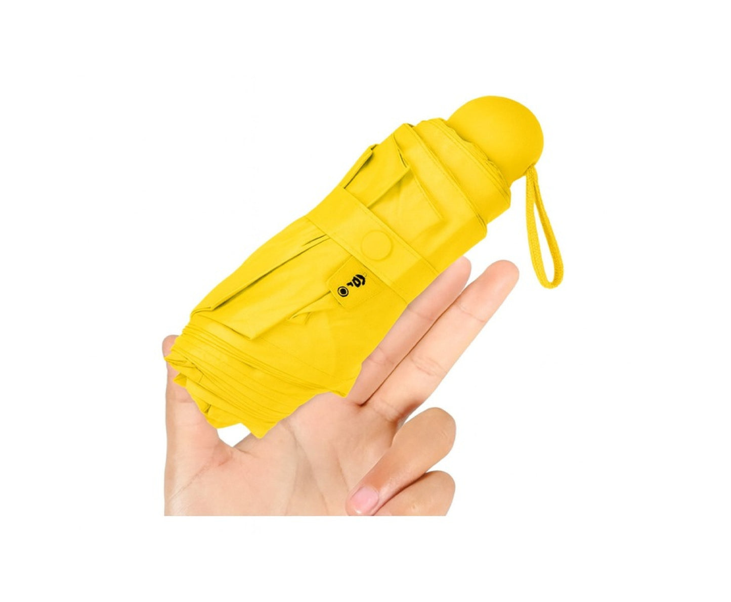 Umbrela pliabila cu protectie UV UPF50+, galben, Lean 27692
