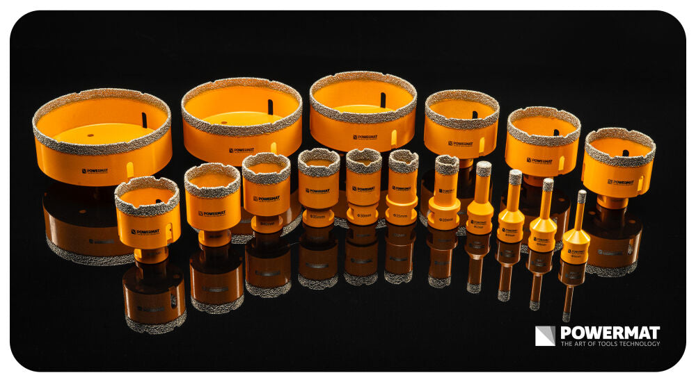 Carota diamantata pentru ceramica PM-DWK-8M14M, 8 mm, Powermat PM1567