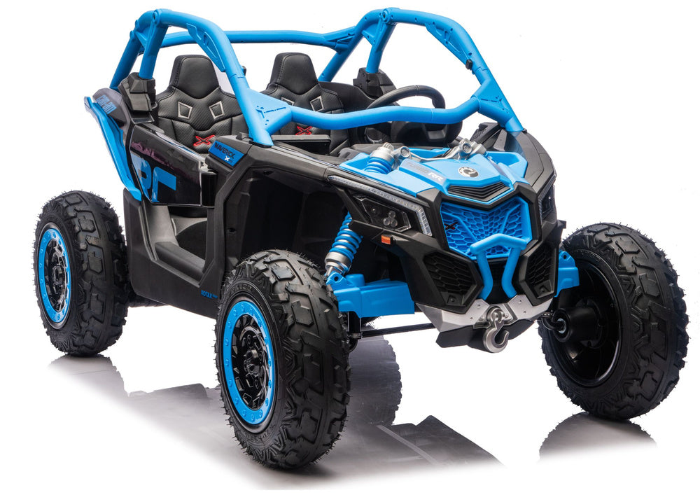 Masinuta electrica pentru copii Maverick CAN-AM Turbo RS STRONG AIR, albastru, Lean 29489