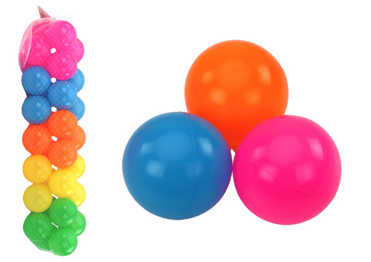 Set 30 de mingi colorate, 7 cm, Lean 17515