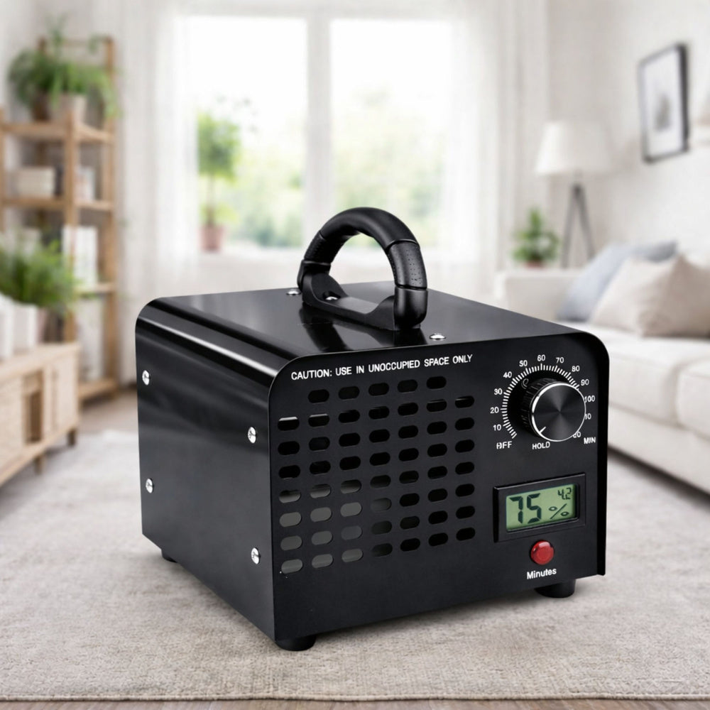 Generator de ozon cu afisaj LCD si temporizator, 60000 mg / h, Lean 29377