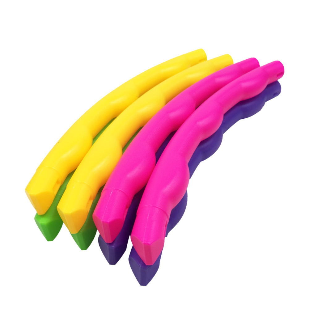 Cerc gimnastica pliabil, 7 elemente, diametru 50 cm, Lean 26250