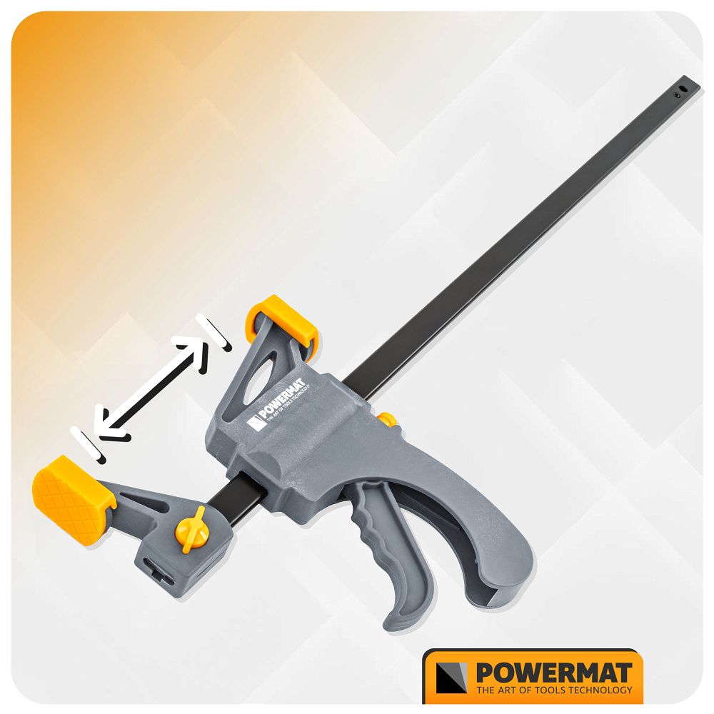 Clema de tamplarie PM-SSD-18T, 450x60mm, Powermat PM1433