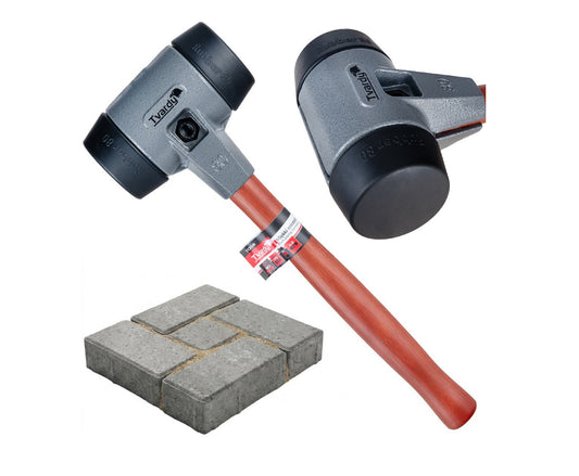 Ciocan de pavaj cu cap moale, 80 mm, Tvardy T00411