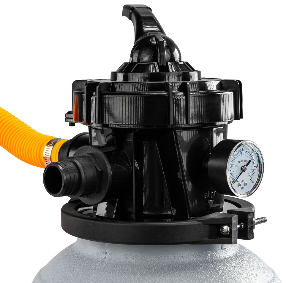 Pompa de nisip pentru piscina PM-PPDB-250JT, afisaj LCD, 250 W, Powermat PM1481