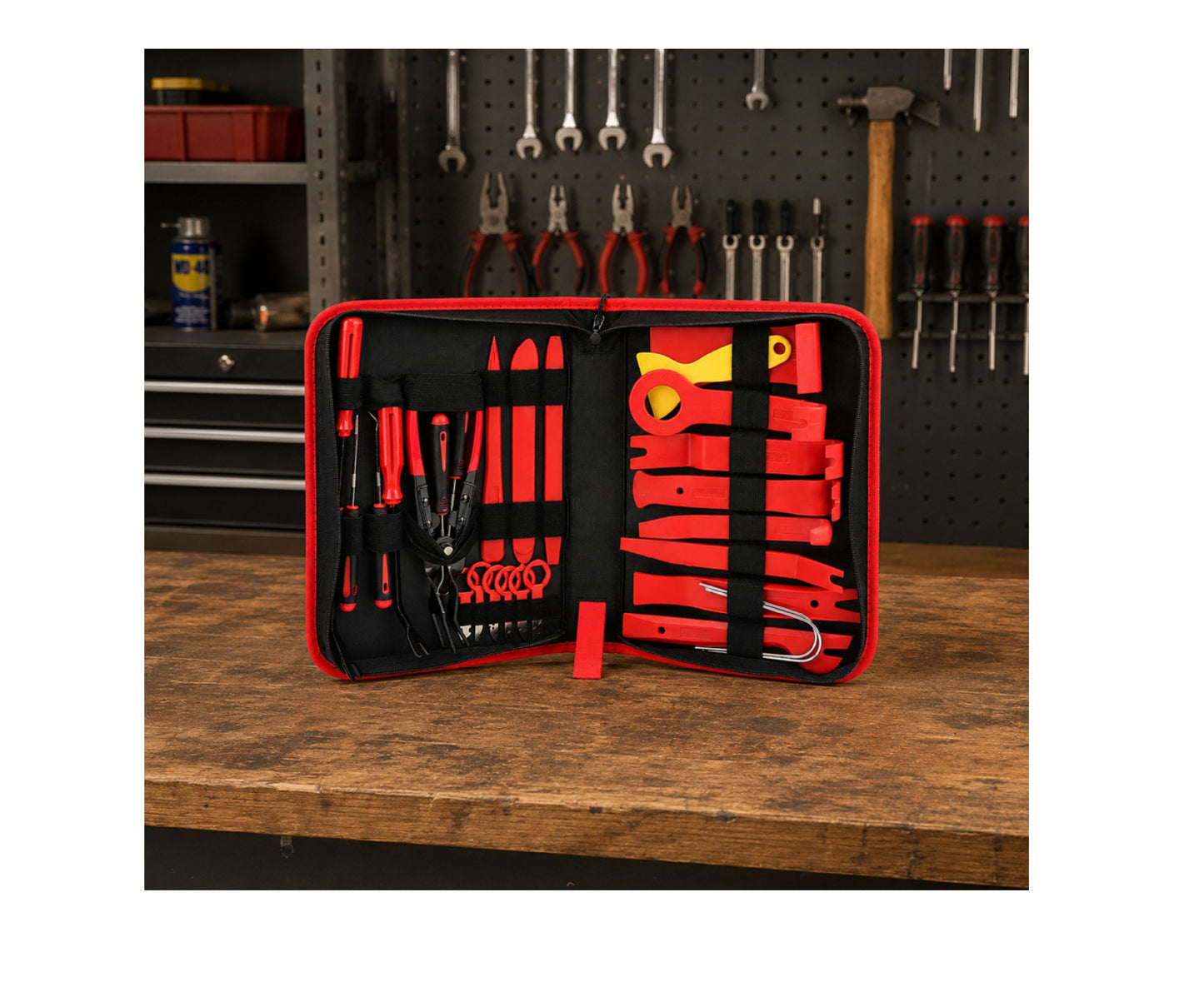 Kit pentru indepartarea tapiteriei, 41 bucati, Lean 30867