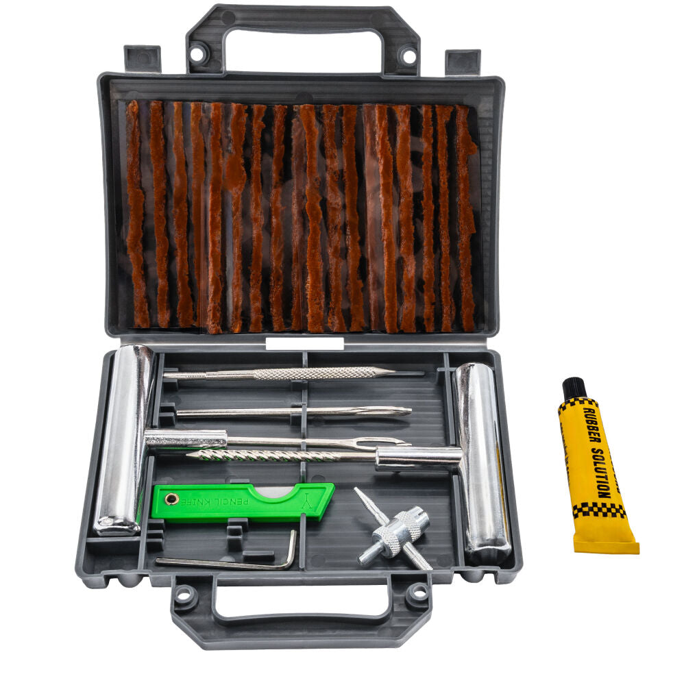 Kit reparare anvelope auto PM-ZNO-30T, 30 piese, Powermat PM1526