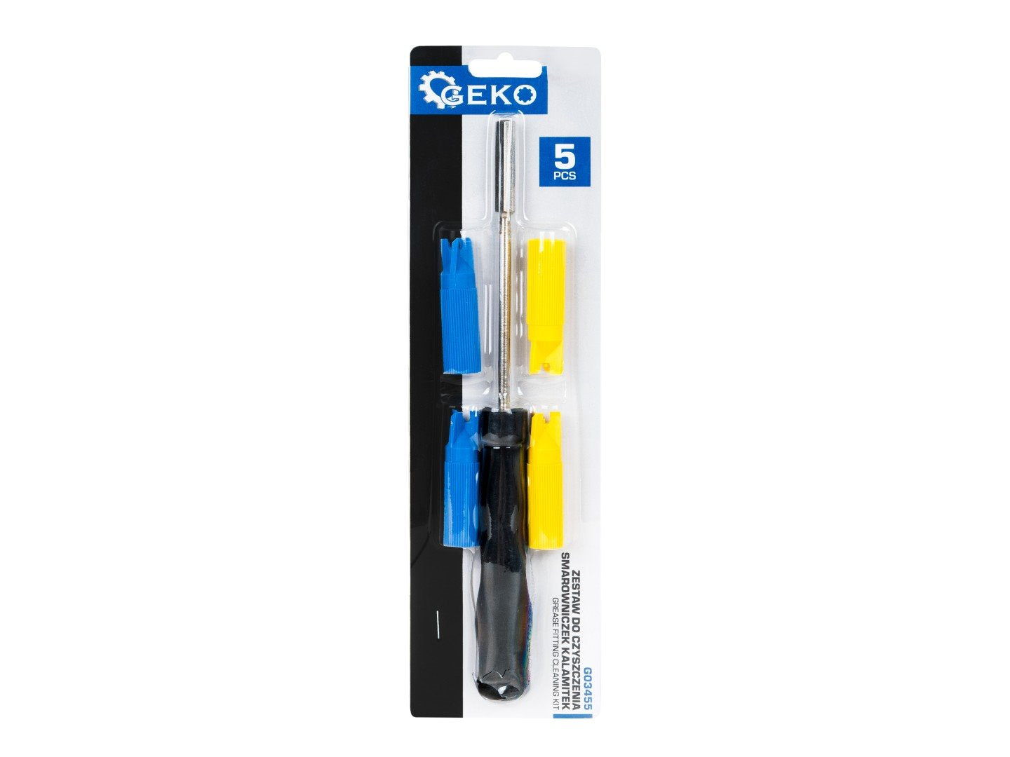 Kit pentru curatarea niplurilor de ungere, Geko G03455