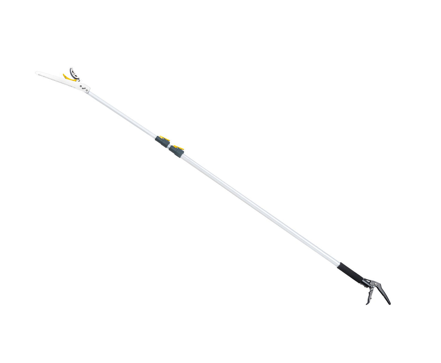 Fierastrau telescopic 2 in 1 pentru crengi, 1,8-4 m, Geko G72099