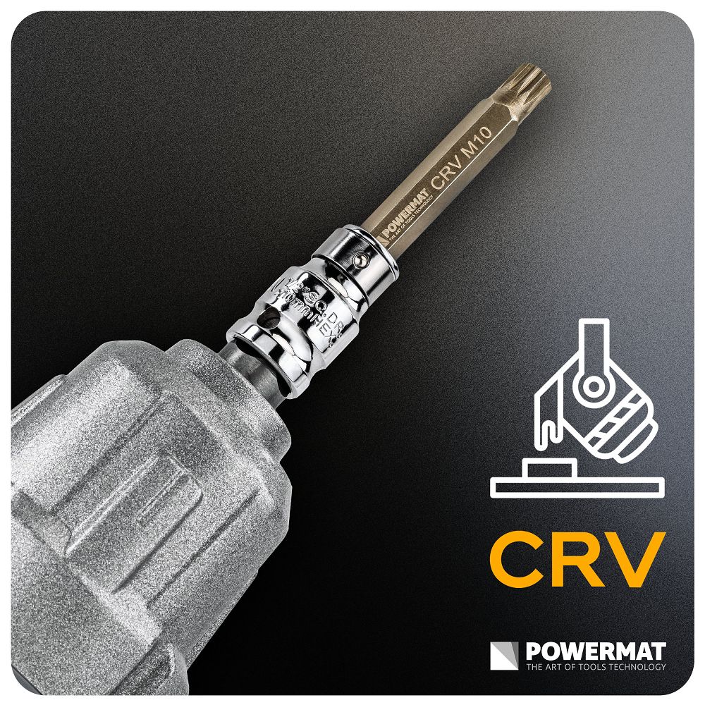 Set biti de impact PM-ZB-40T, 40 bucati, Powermat PM1475