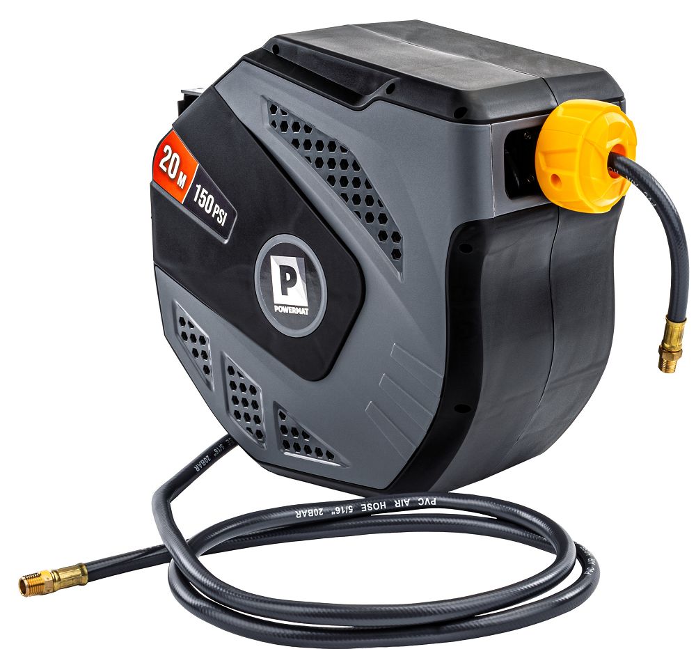 Furtun pneumatic pe tambur PM-ABNW-20MN, 20 m, Powermat PM1407