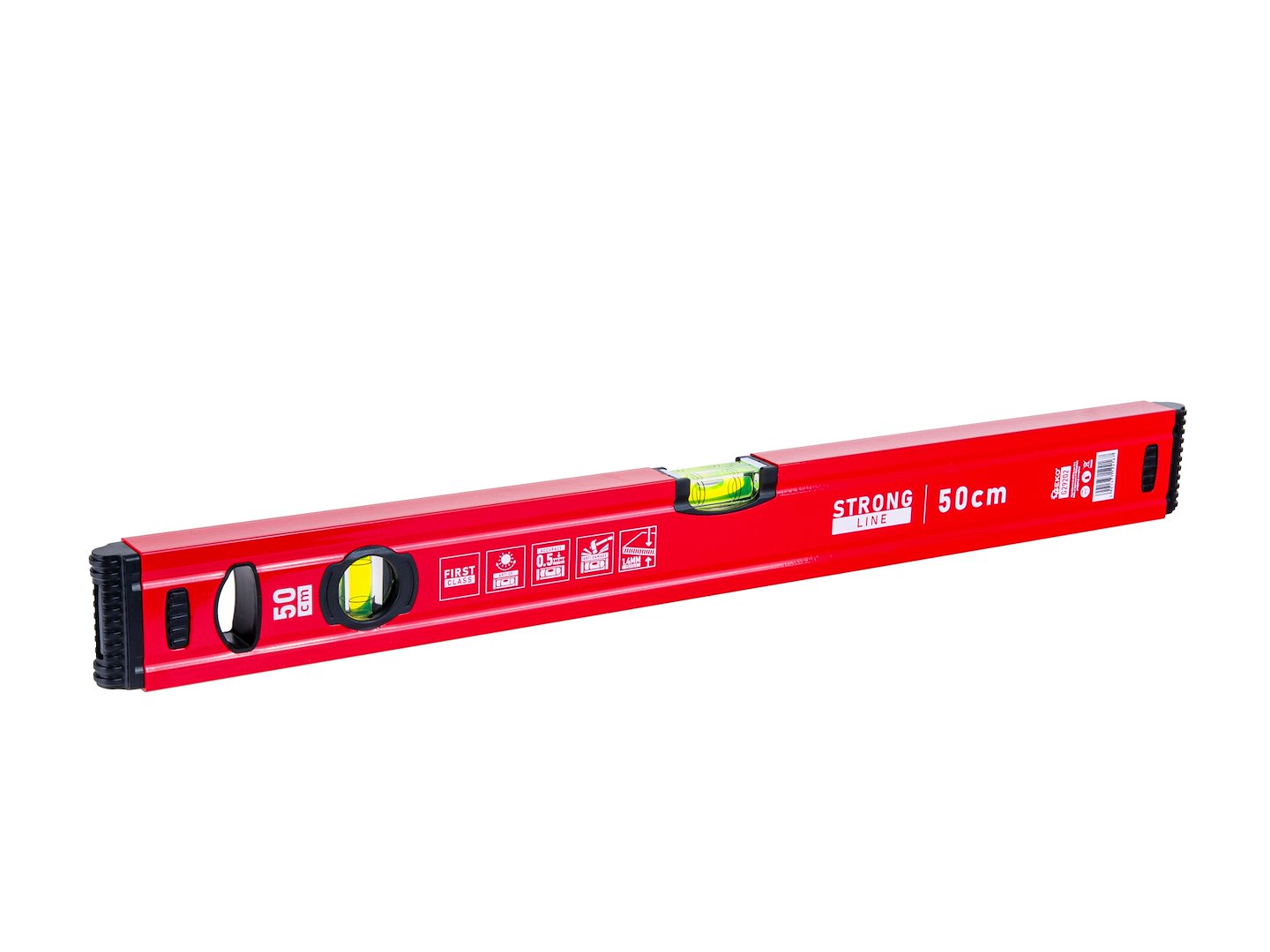 Nivela de aluminiu cu bula Strong Line, 500 mm, Geko G29202