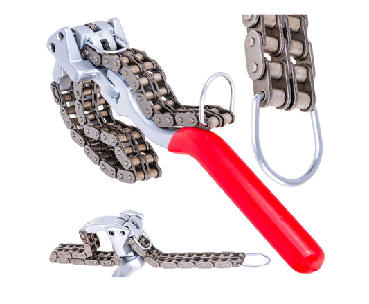 Cheie cu lant pentru filtru de ulei, 60-105 mm, Tvardy T00320