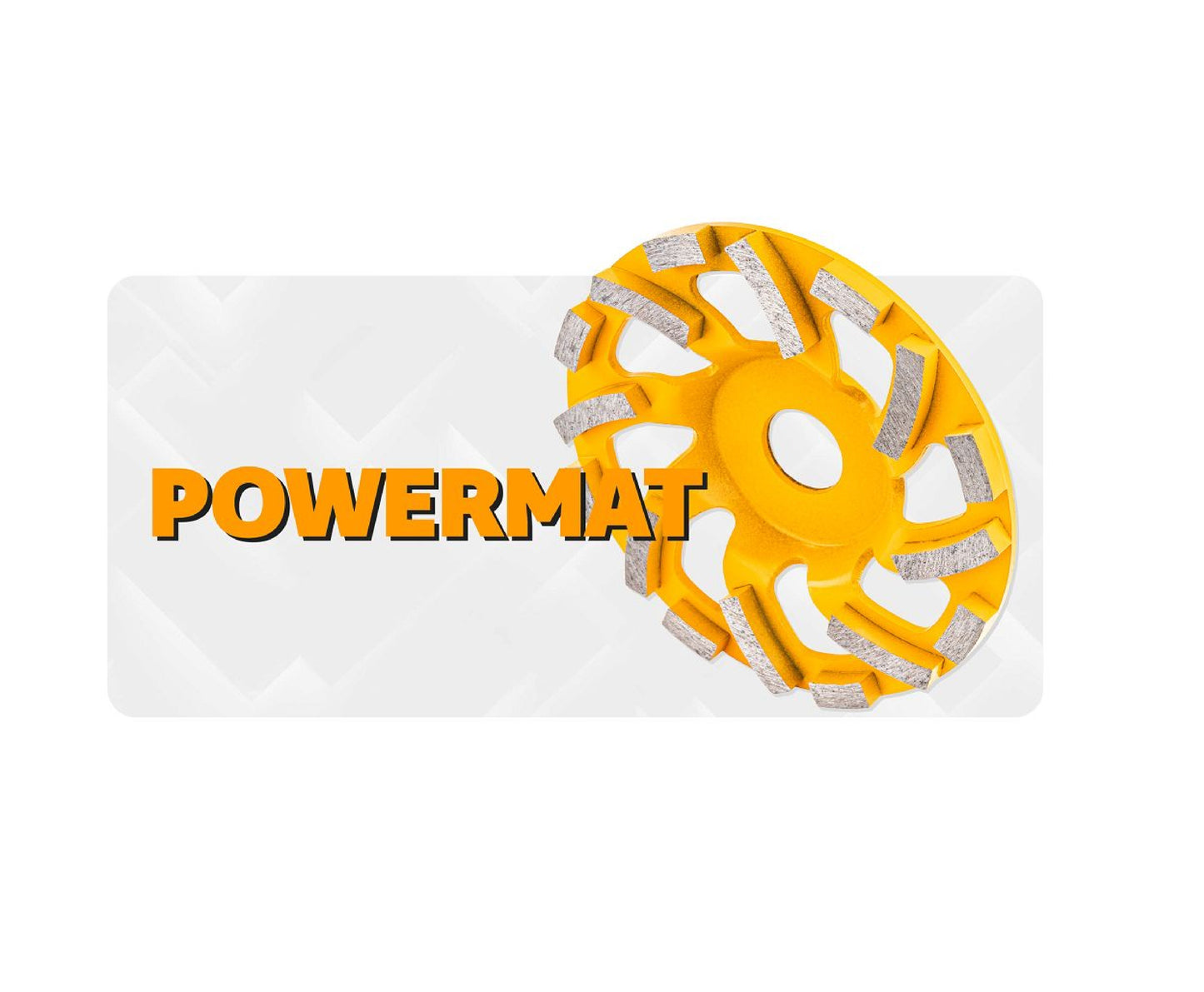 Disc diamantat pentru slefuit PM-DTG-1251T, 125 mm, Powermat PM1417
