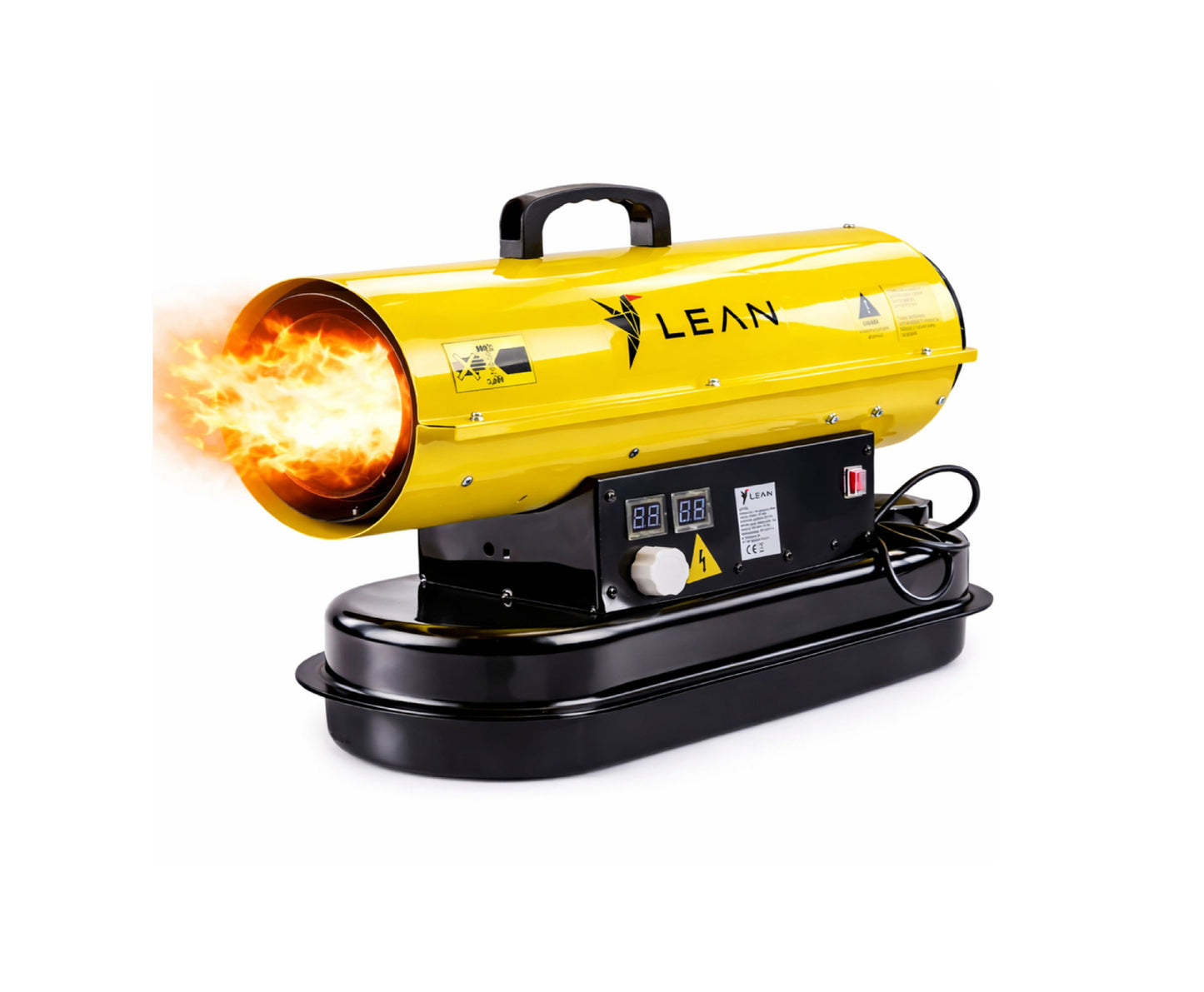 Incalzitor industrial diesel cu afisaj LCD si termostat, 30 kW, Lean 27098