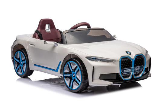 Masina electrica BMW I4 4 x 4, alb, Lean 15760