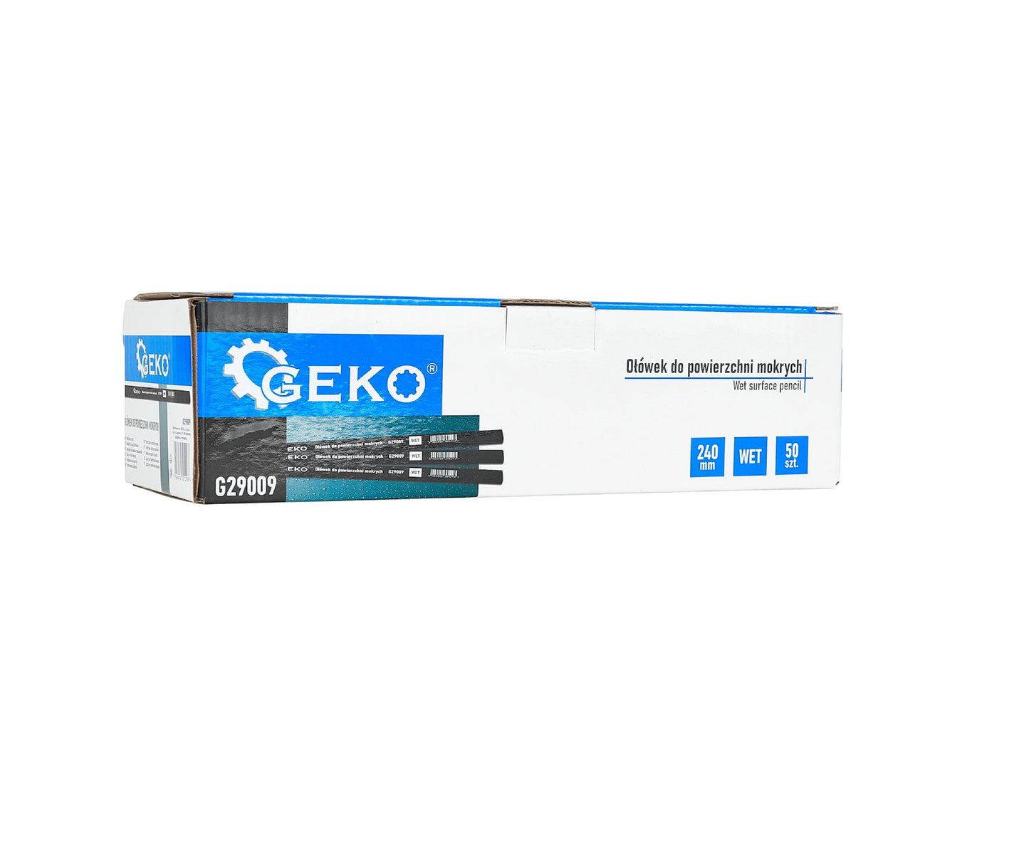 Set creioane pentru suprafete umede, 240 mm, 50 bucati, Geko G29009