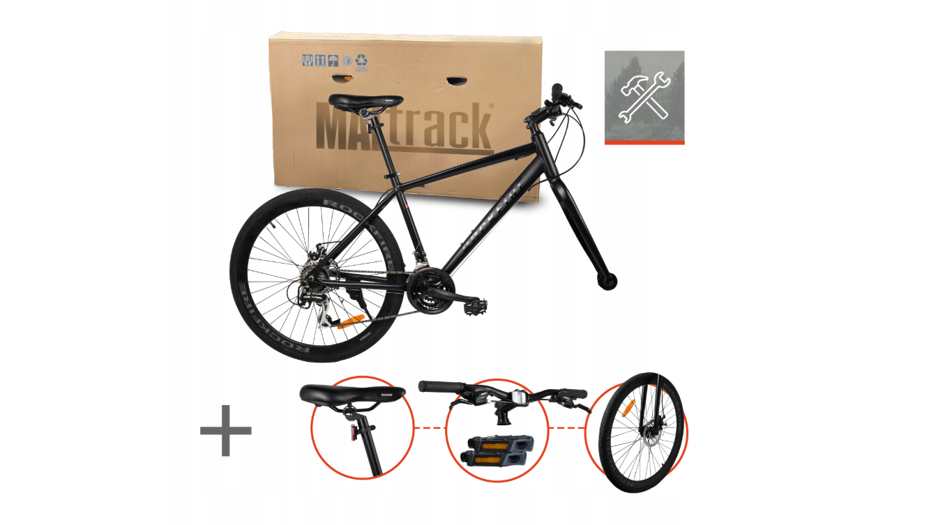 Bicicleta MTB cadru 18" diametru roti 27.5", MalTrack 112735