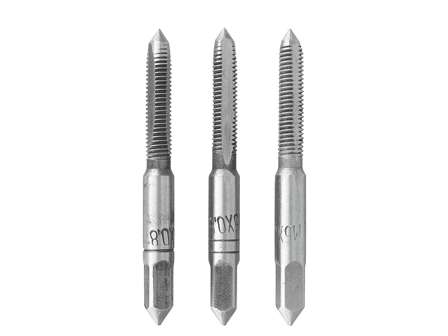 Set tarozi pentru filetare manuala, M5 x 0.8mm, 3 bucati, Geko G38317