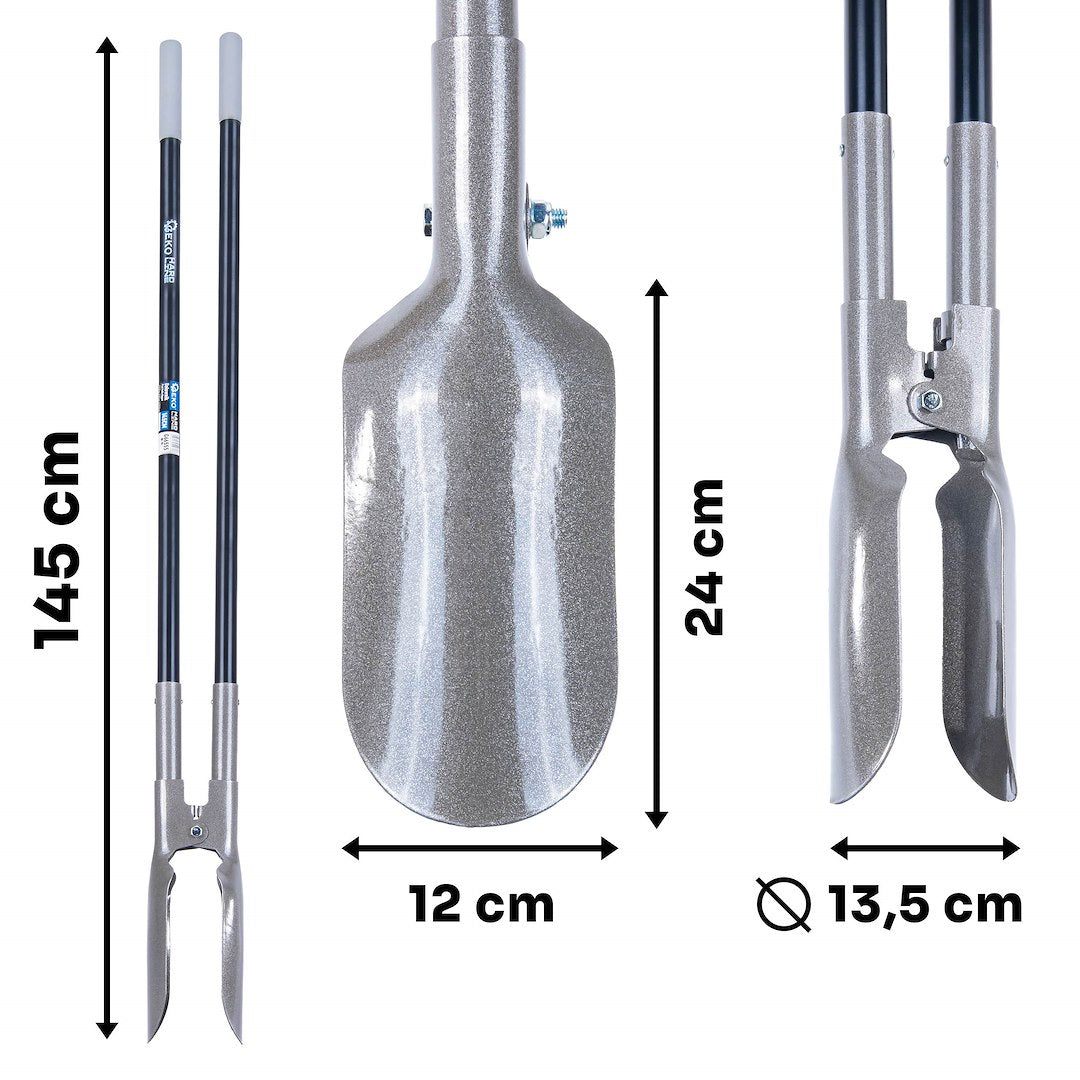 Dispozitiv manual pentru plantat rasaduri Hard-Line, 145 cm, Geko G66555