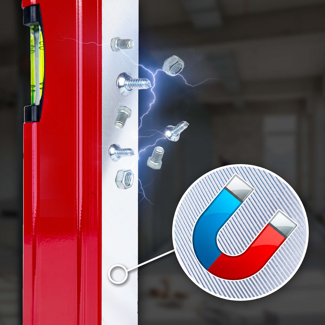 Nivela din aluminiu cu bula Strong Line, 400 mm, Geko G29201