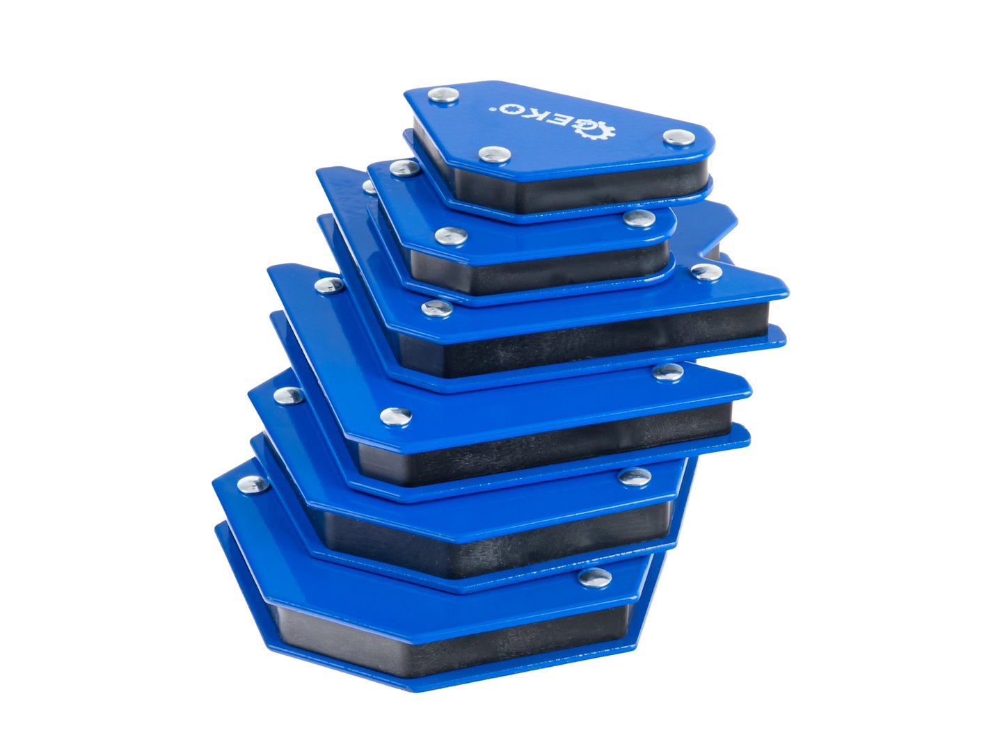 Set unghiuri magnetice de sudura, 6 bucati, Geko G01864
