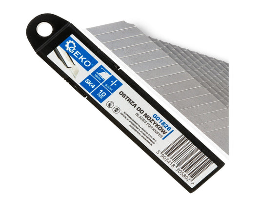 Set lame pentru cutter 100x18x0.5mm SK4, 10 bucati, Geko G01828
