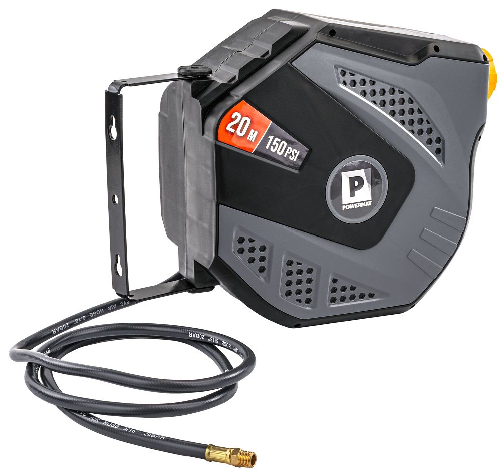 Furtun pneumatic pe tambur PM-ABNW-20MN, 20 m, Powermat PM1407