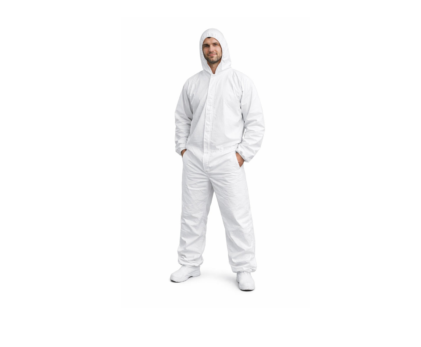 Combinezon de protectie pentru vopsit, 55g/m2 tip 5/6, marimea XXL, Geko G90047-XXL