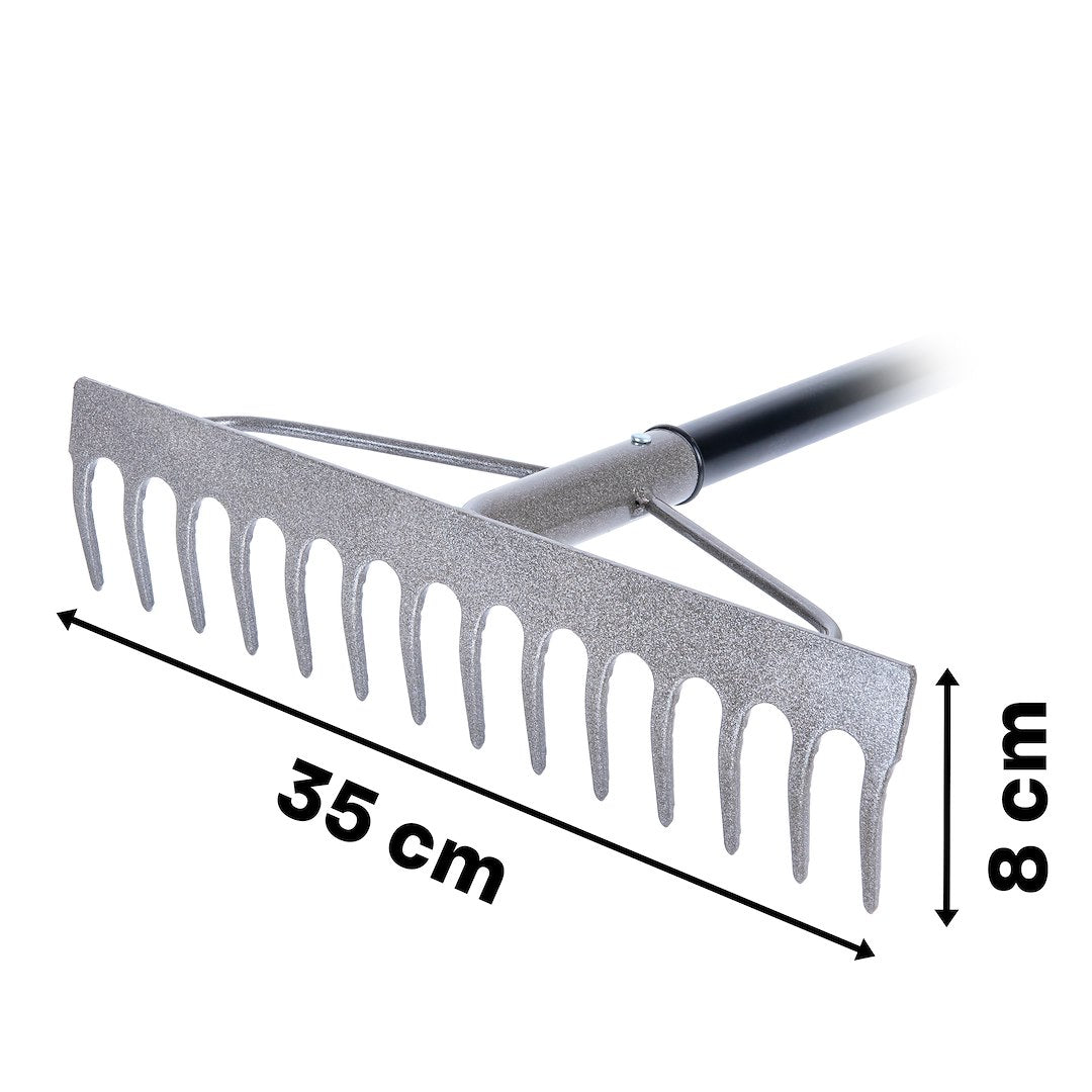 Grebla metalica Hard Line, 150 cm, 14 dinti, Geko G66552