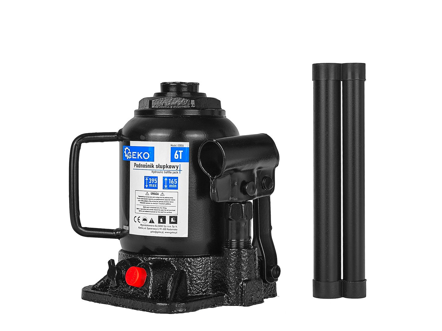 Cric hidraulic cu profil jos, 6 T, Geko G02281