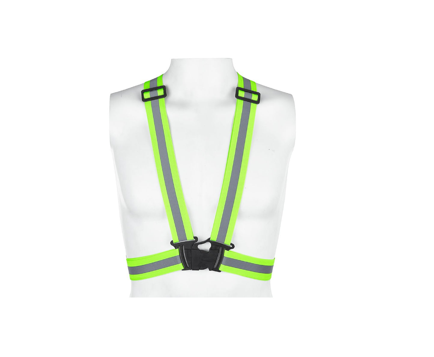 Ham reflectorizant, marime universala, galben neon, Geko G90048C