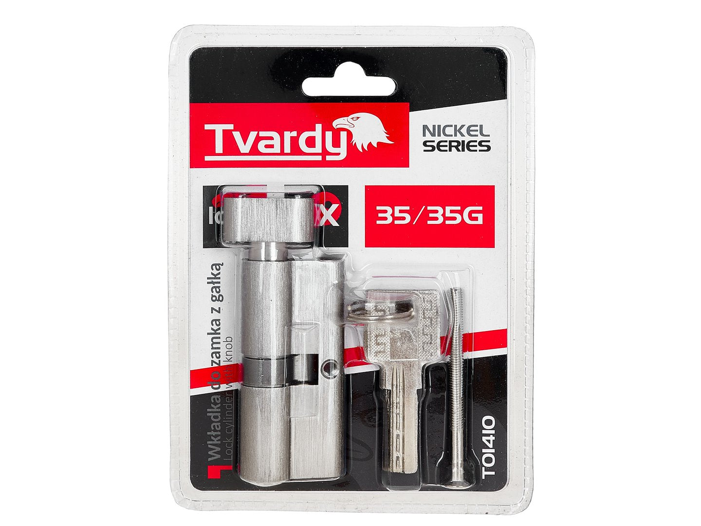 Butuc aluminiu Nickel,35/35g, Tvardy T01410