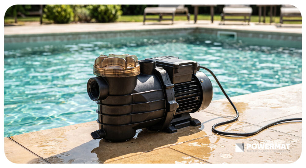 Pompa pentru piscina PM-PPDB-400JP, 400 W, Powermat PM1485