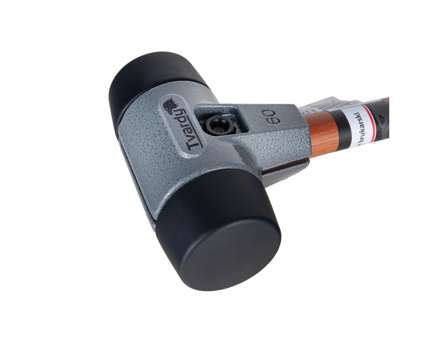 Ciocan de pavaj cu cap moale, 60 mm, Tvardy T00410